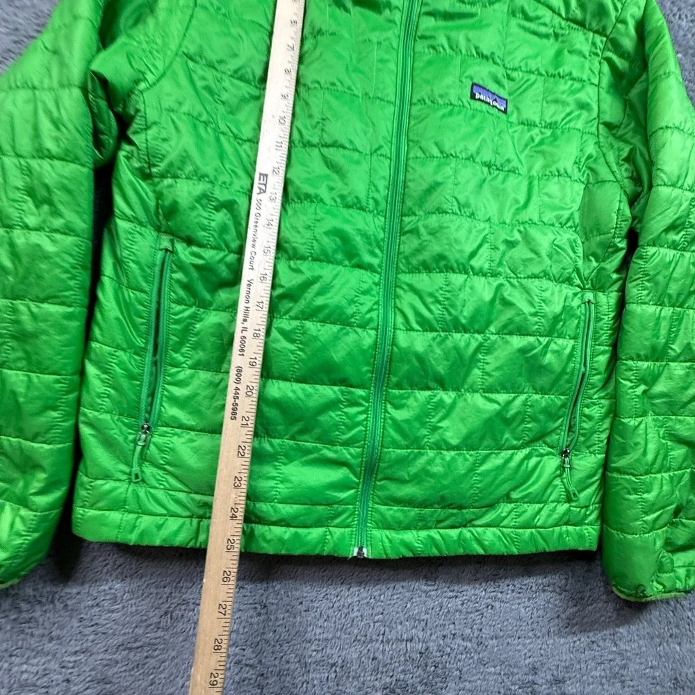 Patagonia Nano Puff Jacket Mens S Cilantro Green PrimaLoft Insulated Puffer